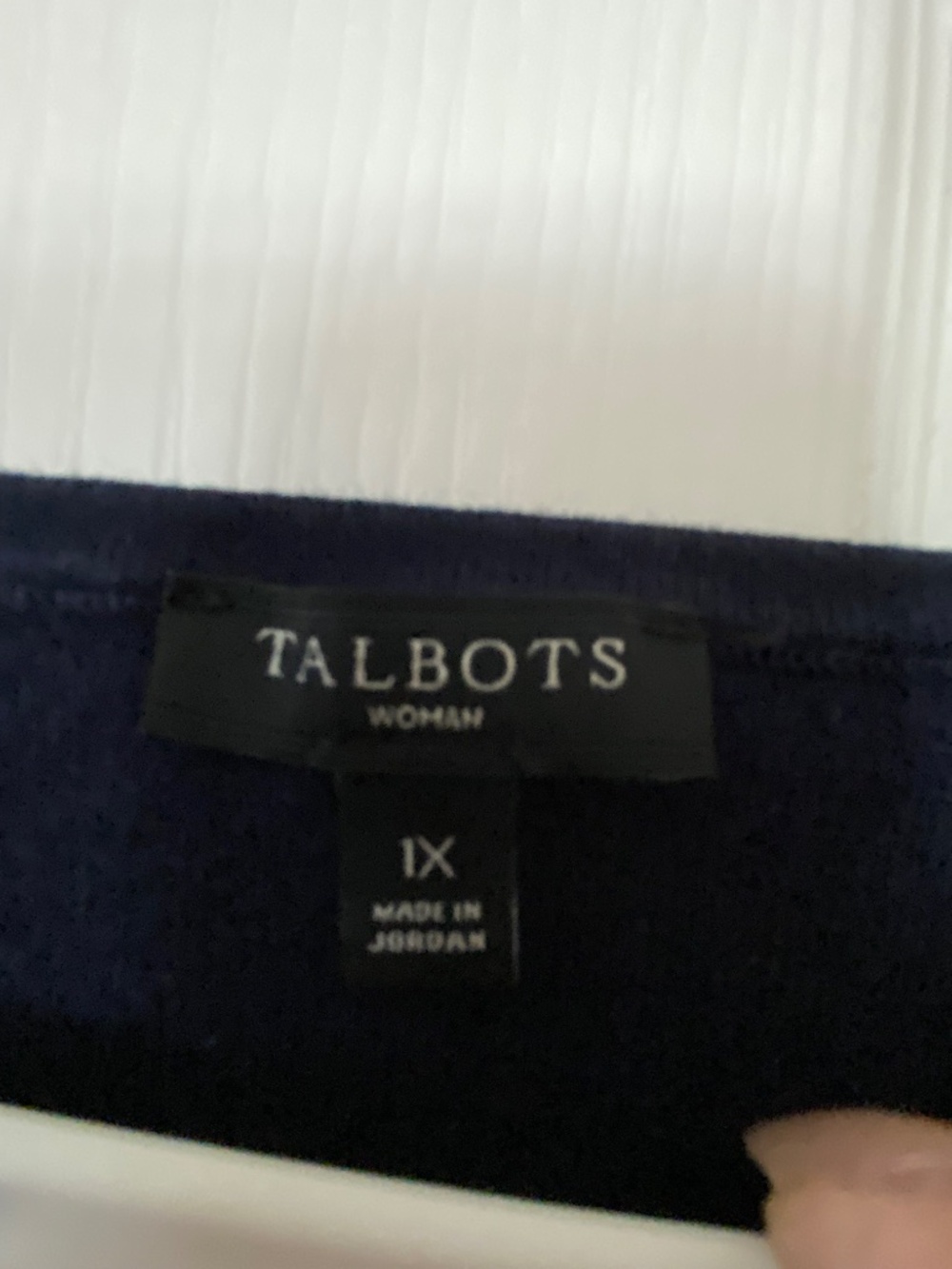 Talbots  Square-Neck Top - Picture 2 of 3